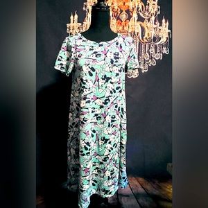 Lularoe Mickey dress worn once